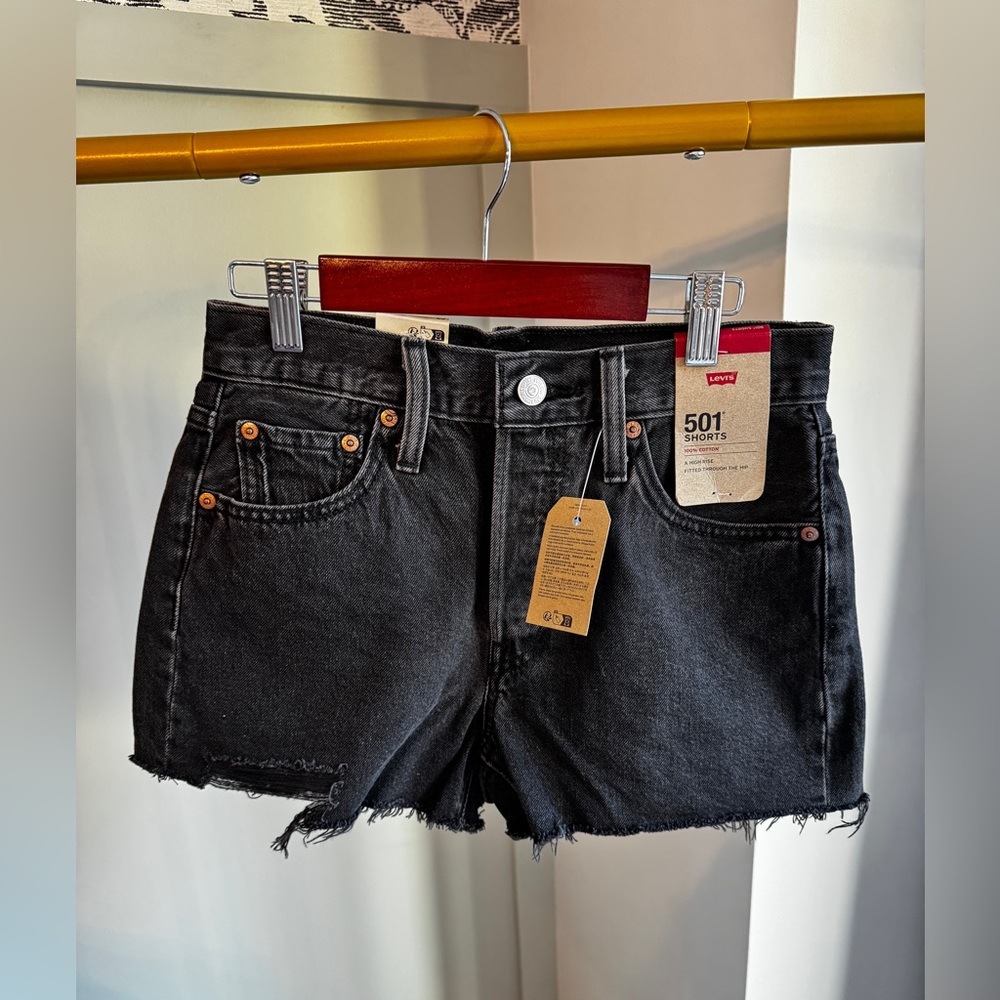 NWT Levi's 501 Denim High Rise Shorts